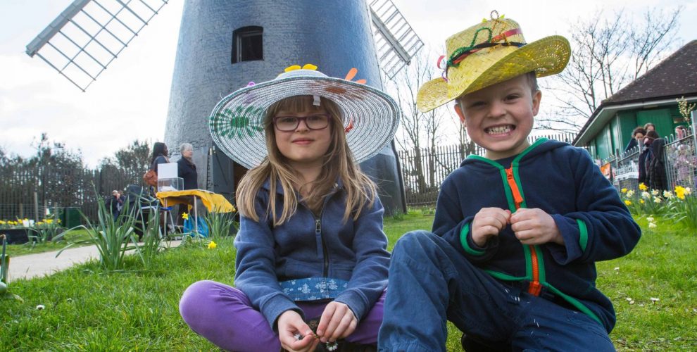 Easter bonnets at Brixton Windmill