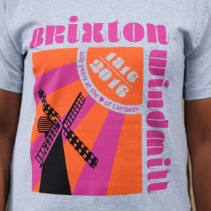 retro brixton windmill t shirt