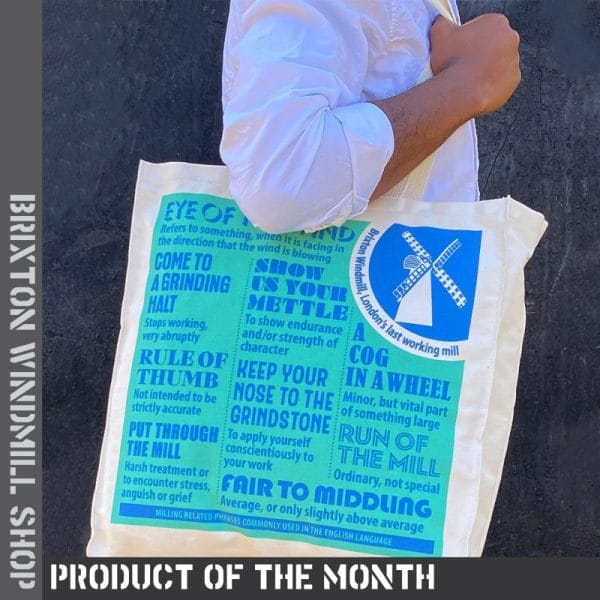 brixton windmill shopping bag
