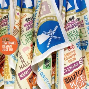 tea towel from brixton windmill